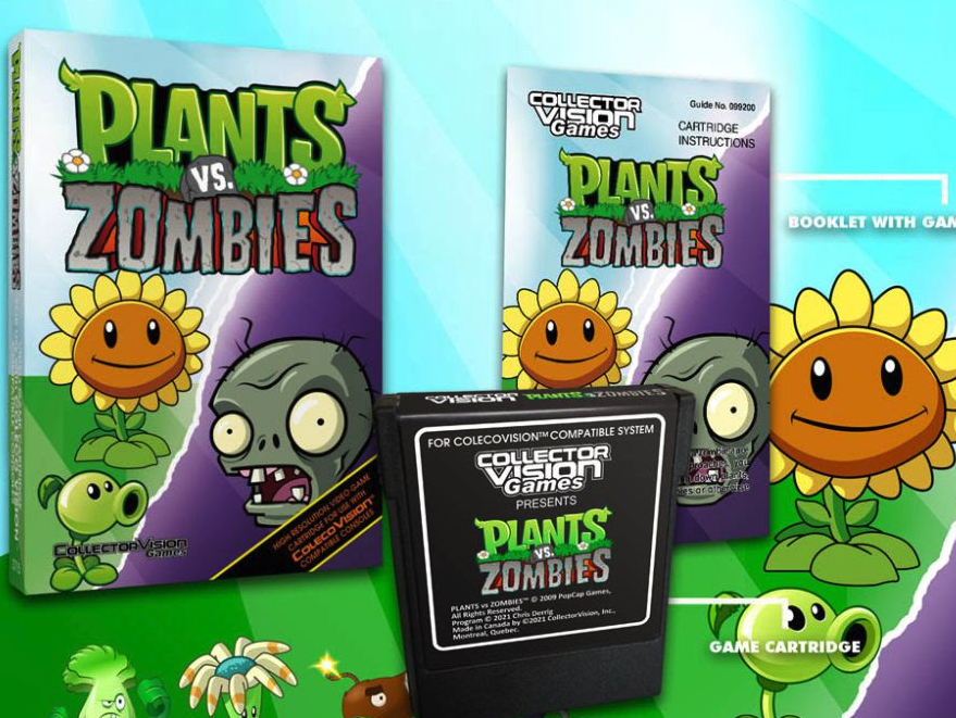Plants vs Zombies ColecoVision