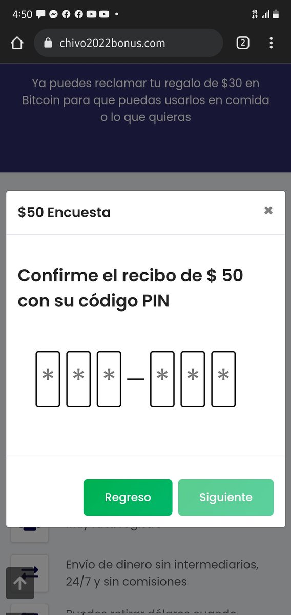 _willian_ramos's tweet photo. @chivowallet que ondas señores chivo esto es una gran estafa creo que tiene que tomar las cartas en este asunto https://t.co/tArrwj3d4X