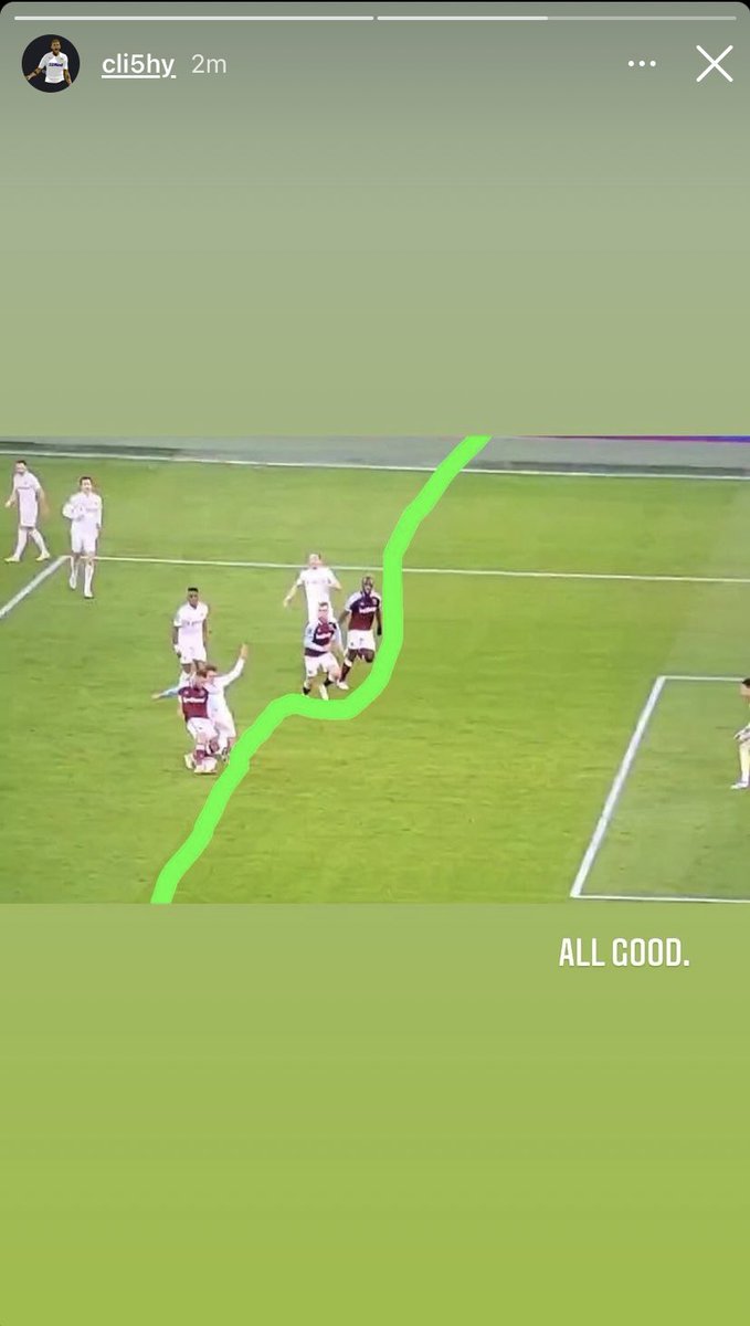 Klich has better technology than the VAR department 😬😂 #LUFC