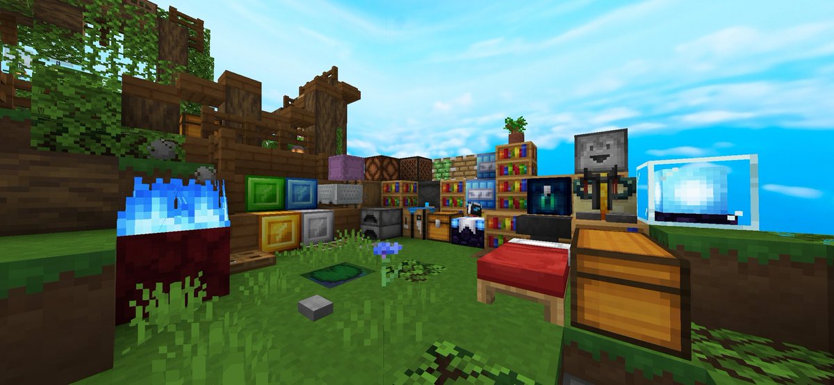 ErickoGamerYT's tweet image. • Volt [16x &amp;amp; 32x] ⚡

◆ Credits: 
▪️ [PC]: @Souljskjs x @Zoreeeez
▪️ [BE]: @FxckLe0_

▪️ Versions: [1.7.X~ 1.8.X]

◆  Download:
▪️ [Bedrock] : youtu.be/9pwfT4MHpHw
▪️ [Java] : youtu.be/kfoZWvw9RUU

¿ 🔄 &amp;amp; ❤️? Se agradece