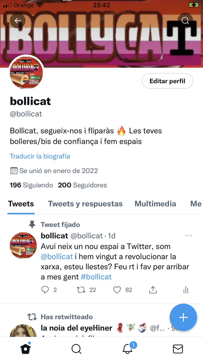 En menys de 48 hores ja som 200!!! Això no ha fet mes que començar!! #bollicat