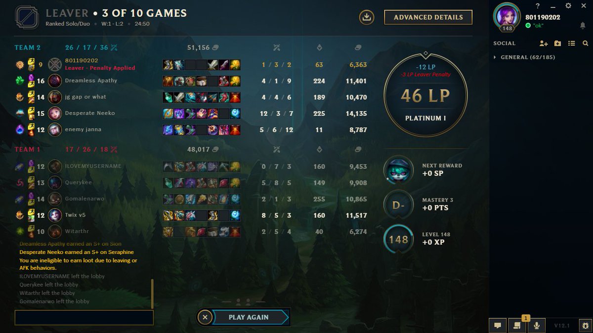 promised_ad's tweet photo. noob electricity ok? where lp @RiotSupport https://t.co/ccbIxBPkYw