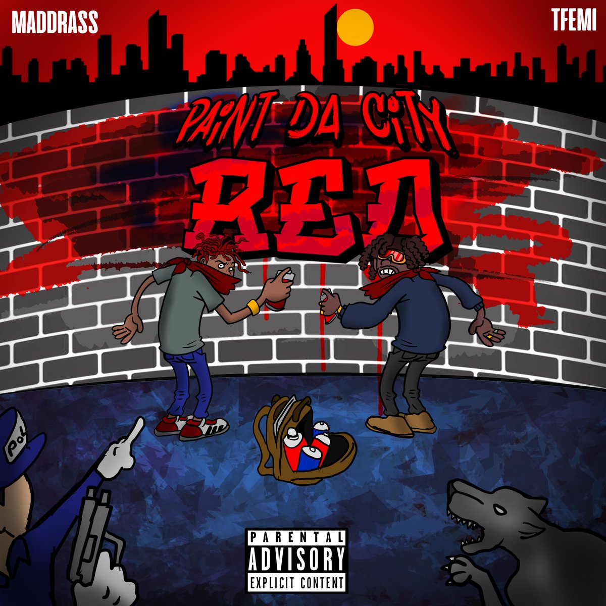 717maddrass's tweet photo. Just released a new single ft @tfemi79 Paint Da City Red 
Go check that out streaming all platforms https://t.co/zvw02MwEbL