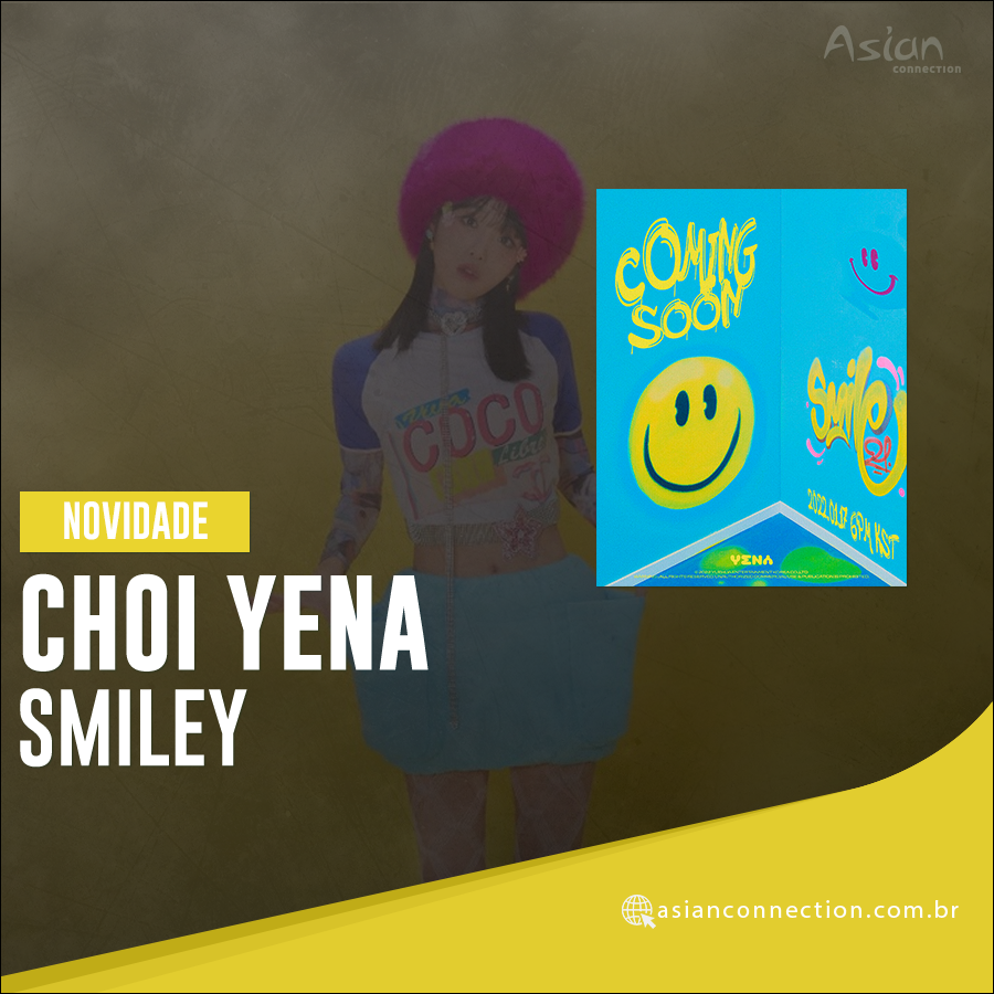 AS_Connection's tweet photo. Já começou a pre-order de CHOI YENA (IZONE) - SMILEY em nosso site, que tal garantir o seu? 😉

▶ https://t.co/7yQY8AzMQA

#최예나 #예나 #SMiLEY #yena #izone https://t.co/I5V5tjR0M4