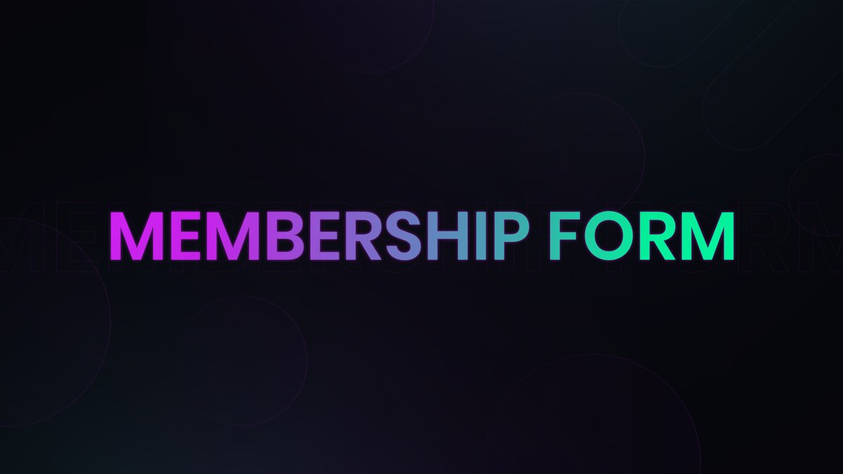 FuseSolana's tweet image. MEMBERSHIP FORM 👥
Want to be one of the few individuals with access to the best #Solana bot? Fill in the form linked below! 👀
forms.gle/NBrvGKGyAC23X1…