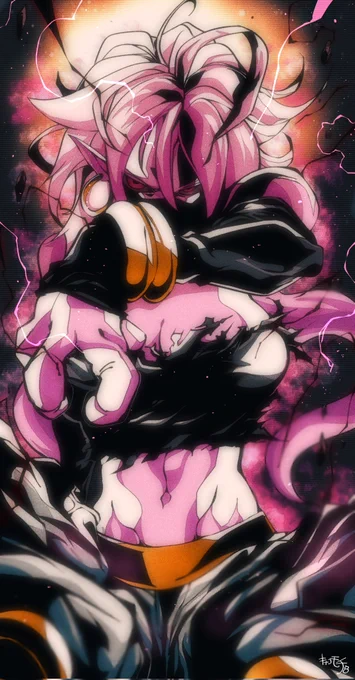 ---DragonBall---
人造人間21号
『暴走する食欲……』
#ドラゴンボール #Android21 #イラスト 