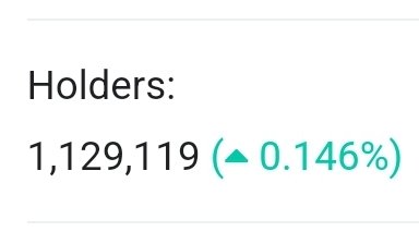 Magus_of_Mind's tweet photo. Current #SHIB HODLers: 1,129,119 🔥🔥🔥🔥 https://t.co/stJDViu4NQ