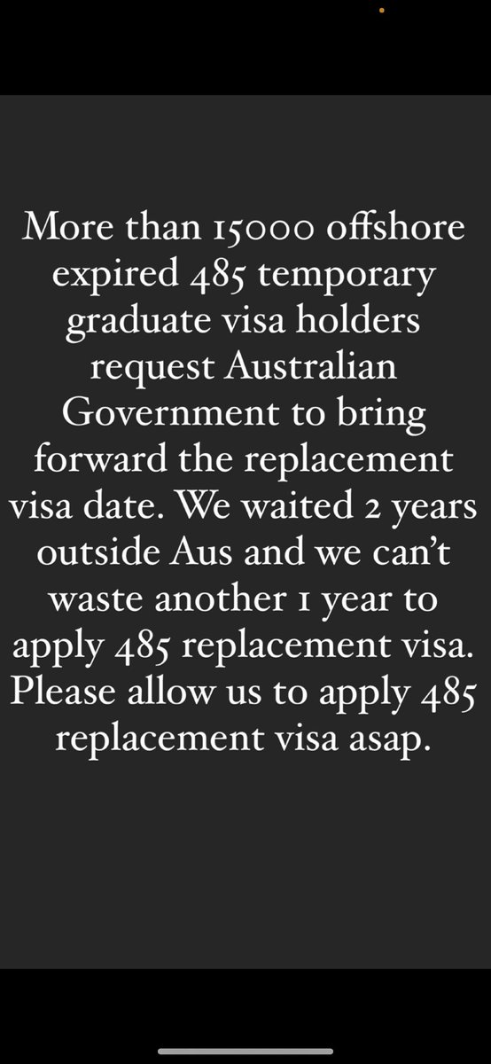 let_aus's tweet photo. By the time we get our replacement visas, 3 years would be completely wasted. 3 YEARS is a long long time. Why do we have to wait till july just to apply for new visas? @abcnews @JamieTravers @KKeneally @AlexHawkeMP @NickMcKim @JulianHillMP @tomwconnell #auspol #AusPol2022 https://t.co/ErClLHDb3Y
