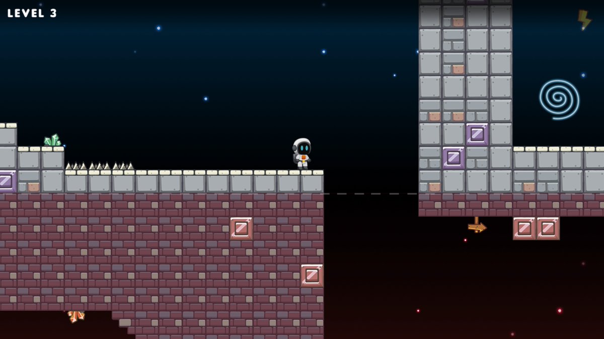PaiTrophyHunter's tweet photo. #CrazyGravity @jm_neto @eastasiasoft @RatalaikaGames #Platformer #Puzzle #Space #IndieGame #IndieDev #PS4share #PS4 https://t.co/Vz2RofkaHO