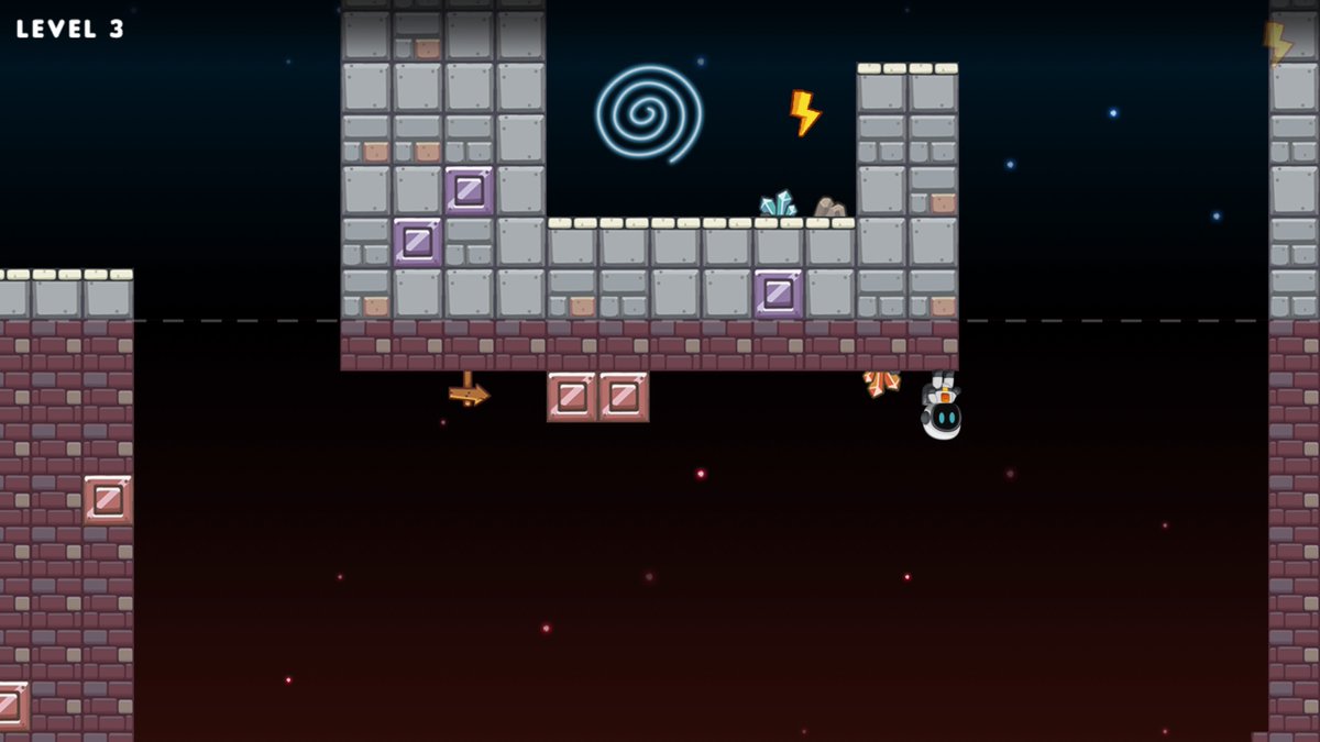 PaiTrophyHunter's tweet photo. #CrazyGravity @jm_neto @eastasiasoft @RatalaikaGames #Platformer #Puzzle #Space #IndieGame #IndieDev #PS4share #PS4 https://t.co/Vz2RofkaHO