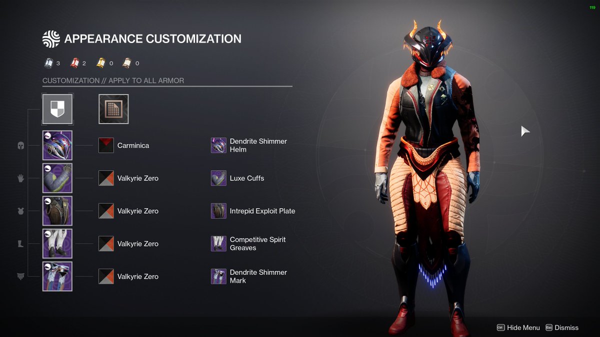 EstaticLunar's tweet photo. Lost in a sea of red. --My own unique look I have tweaked for years-- #ThreadsOfLight #Destiny2 @DestinyTheGame https://t.co/VIVMYaAbjk