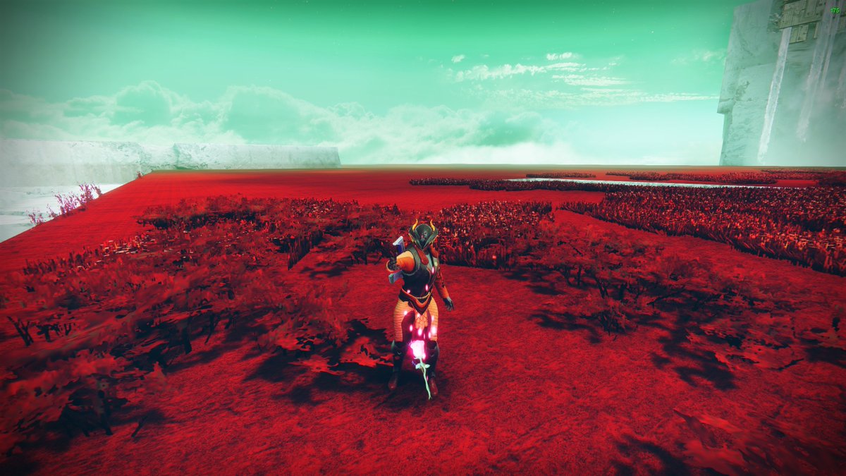 EstaticLunar's tweet photo. Lost in a sea of red. --My own unique look I have tweaked for years-- #ThreadsOfLight #Destiny2 @DestinyTheGame https://t.co/VIVMYaAbjk
