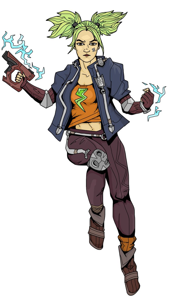 NAVART_'s tweet photo. Zeri is unreasonably cool.
#ArtofLegends #LeagueOfLegends #LeagueOfLegendsFanArt #Zeri https://t.co/0xPwPuEeny
