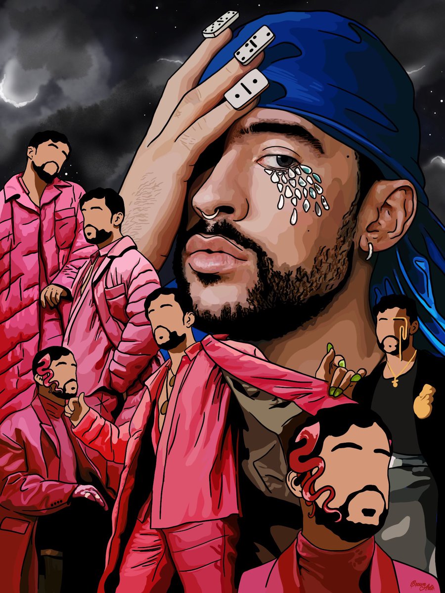 BrownArte's tweet photo. New year, new art shit ✨I’ve been in a creative mood lately and going to share my new works soon! 

Recreation of a @/jesus_palacioss_123 (on Instagram) piece https://t.co/f5CVj3tER3