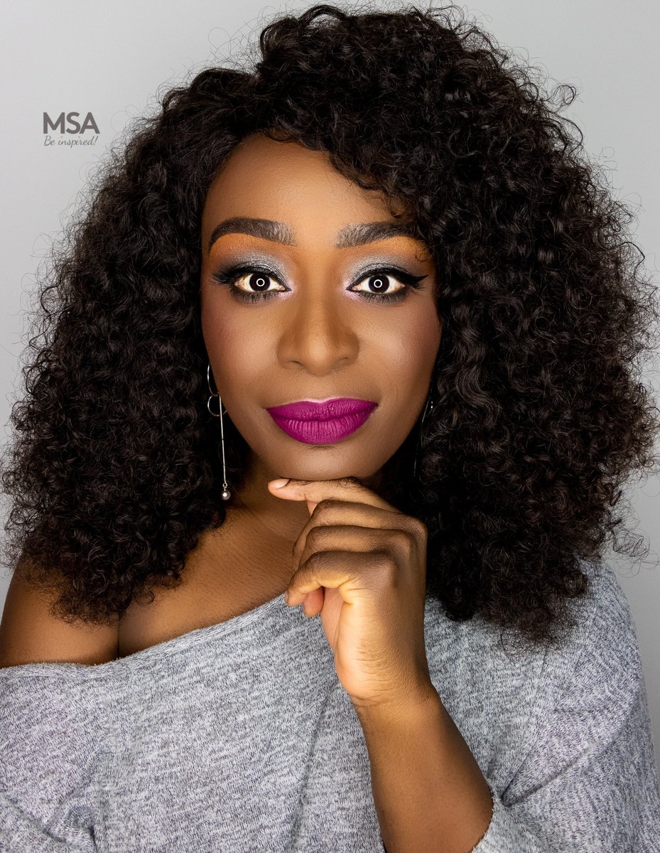 msabeinspired's tweet photo. My review of the new @Lisa_Eldridge Liquid Lurex Eyeshadow is now up on YouTube https://t.co/oHZhavBEvt 
I used the shade 'Liza' and I love how it looks with a bold purple lip. https://t.co/lHn8dip2Mq