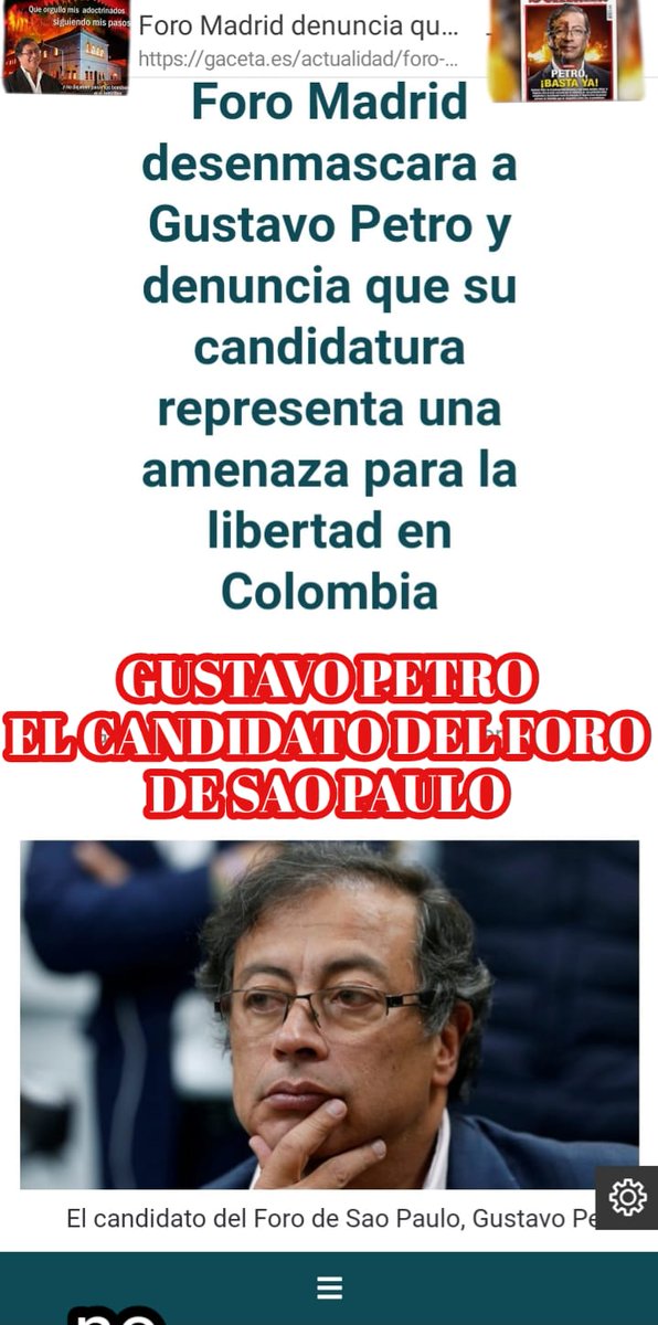 pasas511's tweet photo. EL FORO DE MADRID DESENMASCARA AL HAMPON...... https://t.co/yiLCDJr32d
