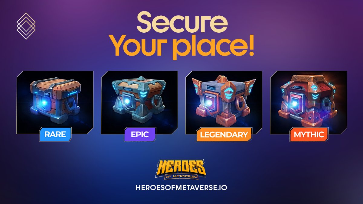 Understand the importance of buying chests on NFT Sale! 🤯🤯

The only people who will be able to participate in the Alpha PVE launch of the game will be those who have purchased at least one chest.

(Thread)