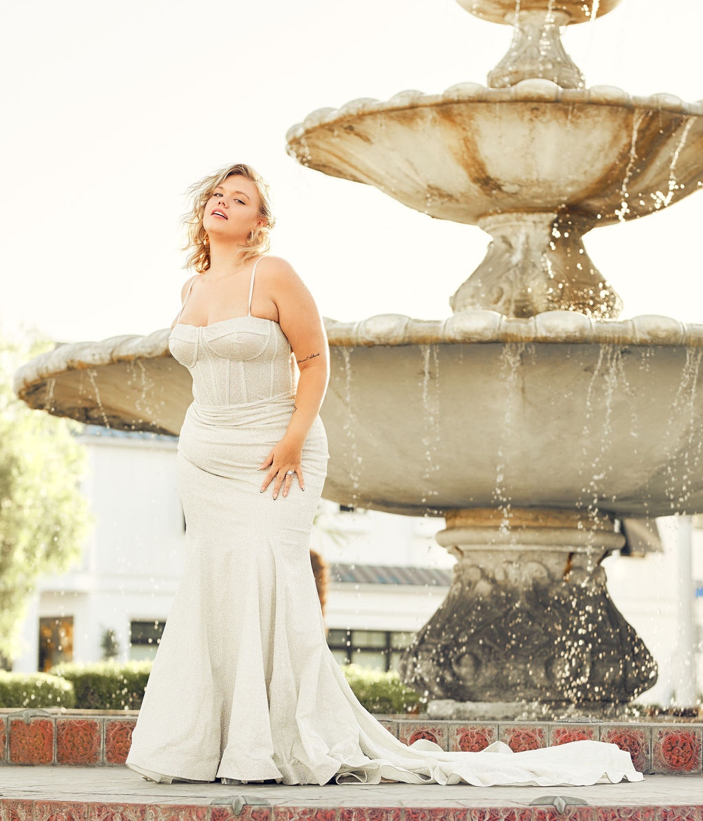 strutbridal's tweet photo. Romantic, charming, and sexy!
Sparkle your way down the aisle in this Glitter mermaid gown with boning in the bodice corset.  ✨
 #sparklydress #iamgettingmarried #bridalshop #bridaldress #bridalshopping #weddingdresssale #weddingdressideas #simpleweddingdress #offtherack https://t.co/xBhaEBCtw8