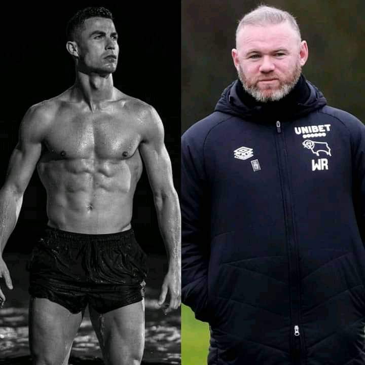 mundo_jerseys2's tweet photo. — Cristiano Ronaldo es 6 meses mayor que Wayne Rooney 😳
 
— Gente tomen Agua, 💧 https://t.co/PuzF41i0sp