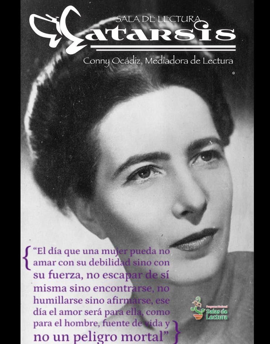 CATARSISLECTURA's tweet photo. #Especial #SimoneDeBeauvoir | #SabiasQué … Simone Lucie Ernestine Marie Bertrand de Beauvoir, nació en París el 9 de enero de 1908-ib. Y falleció el 14 de abril de 1986; fue una filósofa, profesora y escritora francesa…

@Salasdelectura @CONNYOCADIZ @CulturaHidalgo @Taibo2 https://t.co/Oc3iAqgTmb