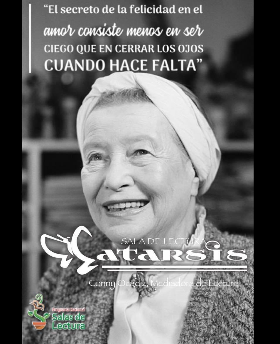 CATARSISLECTURA's tweet photo. #Especial #SimoneDeBeauvoir | Escribió novelas, ensayos, biografías y monografías sobre temas políticos, sociales y filosóficos.

@CONNYOCADIZ @CulturaHidalgo @Salasdelectura @Taibo2 @evillegasme @leyzafv https://t.co/cVf4GiL2rN