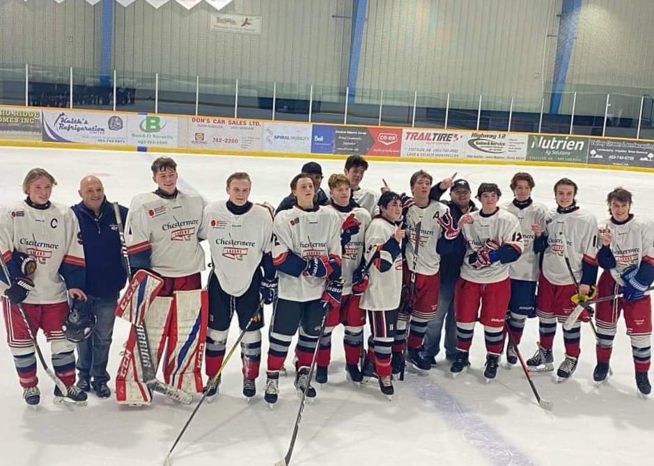 grantcattleco's tweet photo. Congratulations on the tournament win in Stettler gentleman! #shortbench #bighearts #luvthegame https://t.co/NlINAvkx9Q