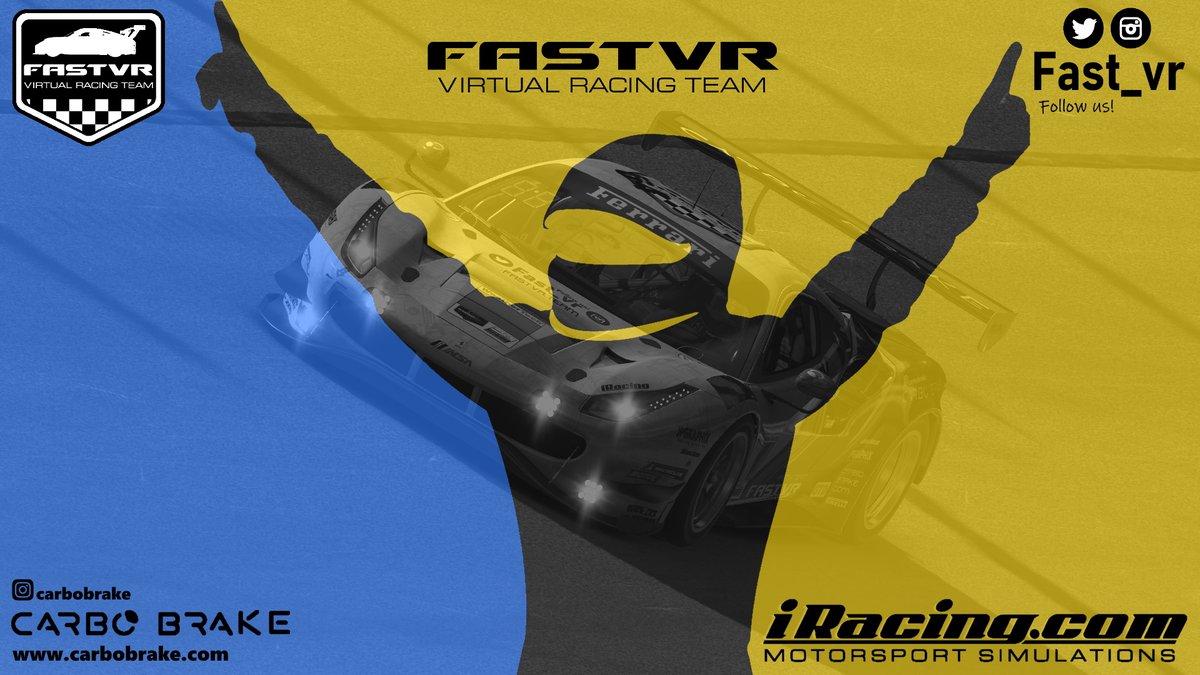 ✅ Welcome iRacing

Nos complace inaugurar oficialmente nuestra división para <a href="/iRacing/">iRacing</a> 

Un paso más para seguir creciendo.

#GoFastVR #iRacing 

fastvr.team
carbobrake.com