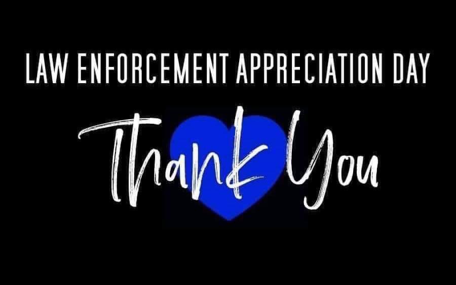 We proudly support all law enforcement 🚓 

#LawEnforcementAppreciationDay