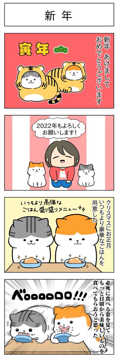 新年│フェリシモ猫部 https://t.co/jqW2Tb3Dfw 