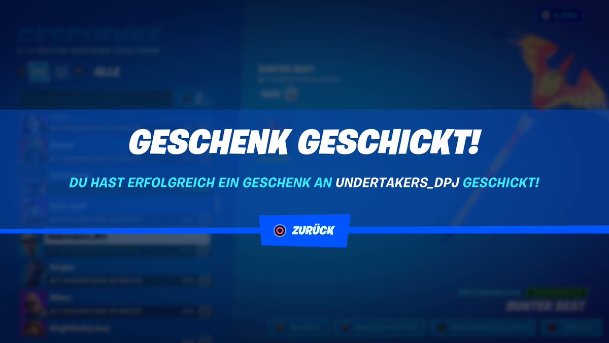 realikonik_'s tweet photo. 🎁Geschenke Tweet🎁
Heute mal 2 Kleinigkeiten an den lieben @pierrepj1896 und @Deathking__ geschenkt!
Gekauft mit dem CC von @FNMOMTwitch ❤ https://t.co/ohIb2Dh9am