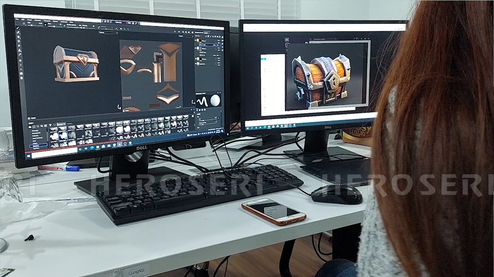 ⚔This is the gift box where you visit and collect items daily!
How cool is that?
We are - at the studio - working through the weekends
💖Go faster - HeroSeri testnet is in the making. Stay tuned! 
🏆 #HeroSeri - The 1st series game #metaverse in the world 🏆