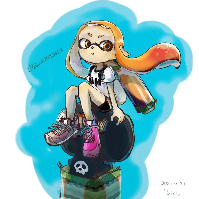 気が向いた時にこういう絵を描く人 