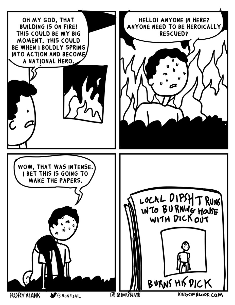 Bad Week 2022, Day 9 - local hero

 As an exercise, every comic I'm posting for the first two weeks of the year was drawn in less than 20 minutes, with no revisions or editing, just trying to put the idea down as quickly as possible 