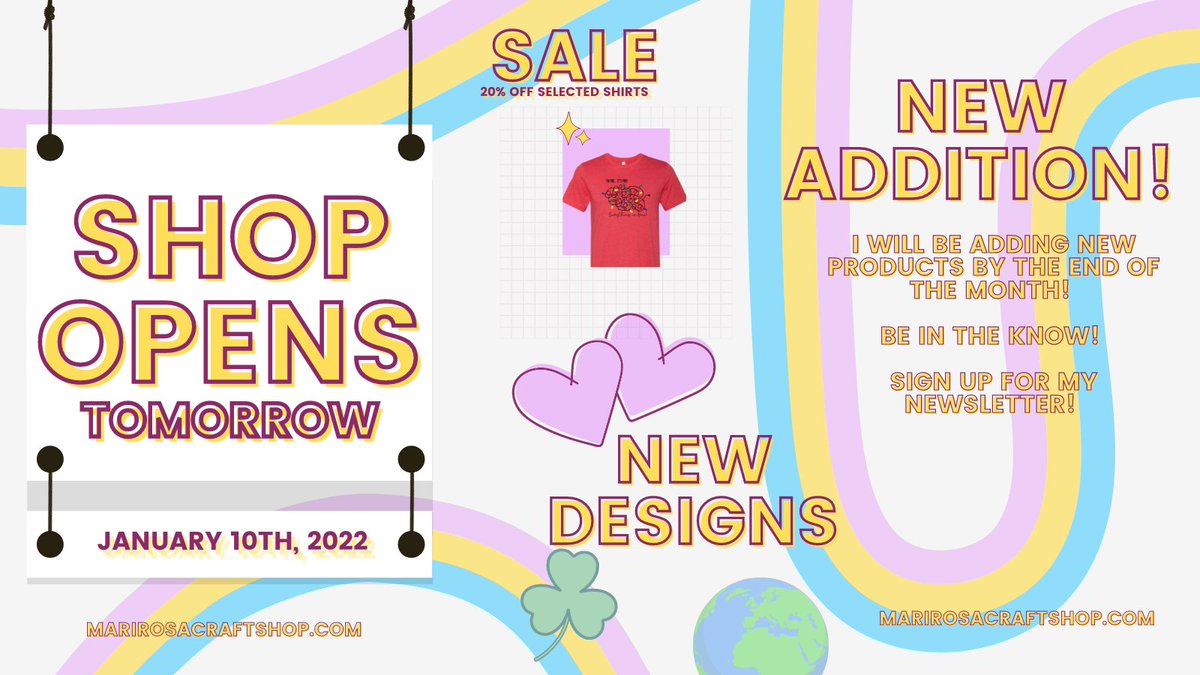 Shop reopens tomorrow! Designs will drop at noon PST. I have a new addition to the shop that will arrive this week and it will help in products that I can offer. Stay Tuned! #smallbusiness #latinaownedbusiness #valentinesgift