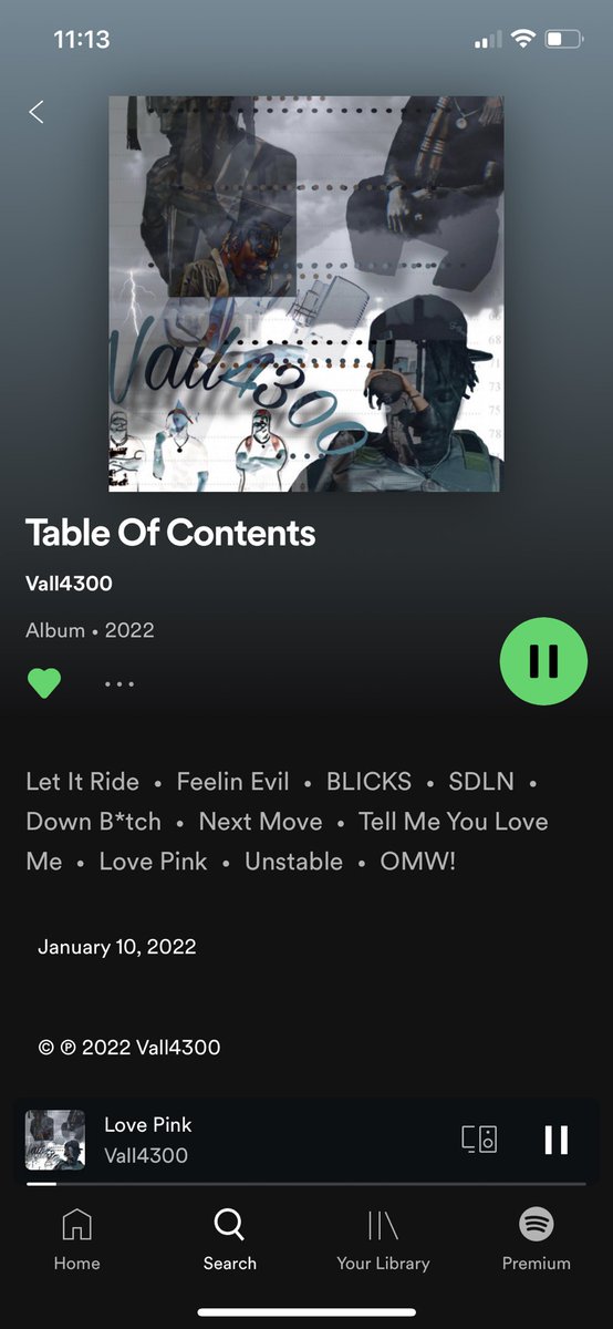 Vall2x_'s tweet image. FIRST ALBUM OUT NOW 🏴‍☠️🗣💯
shit only the beginning… WATCH 
#TableOfContents

#Album #chicago #chicagoartist #explore #exploremore #music #newmusic #soundcloud #youtube #applemusic #spotify #spotifyplaylist #itunes