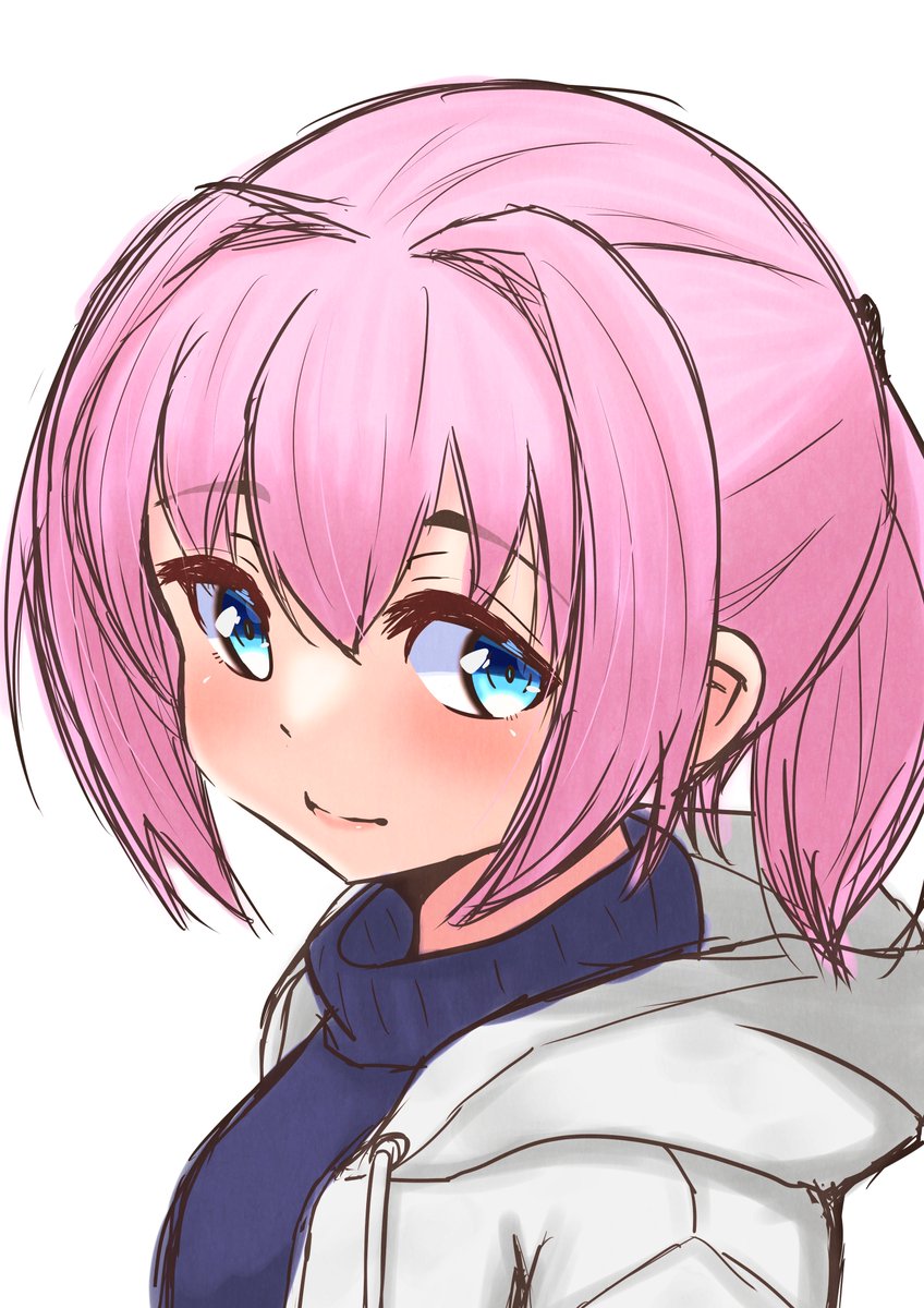 不知火(艦これ) 「気に入っていて完成させたいけど諦めてしまったラフ 」|大地のイラスト