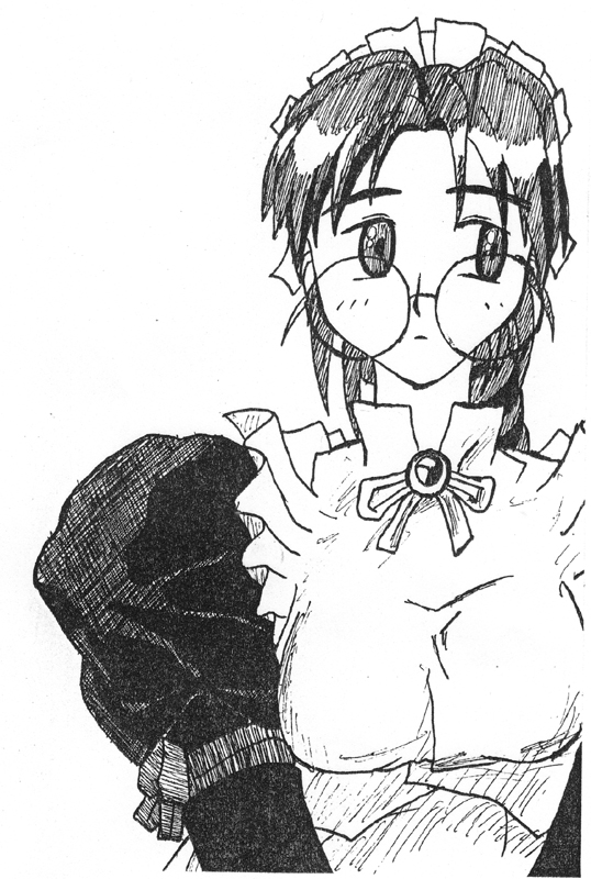 投稿先の雑誌らしく、こういうイラストも投稿してたんだけれども、ボツ率はかなり高かったかな。まあ、それも判る。 