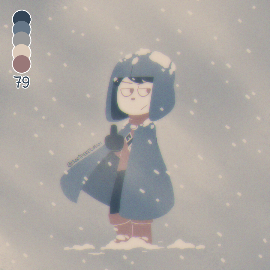 sariphantom's tweet photo. Day 1: Thief + Winter
Gonna do this art challenge: https://t.co/Bv188AMSlO in Normal Mode (combine and draw two prompts each day)
#colorpalettechallenge #DrawAllTheThings #SouthPark #southparkfanart #craigtucker #stickoftruth https://t.co/8StX1i7dE6