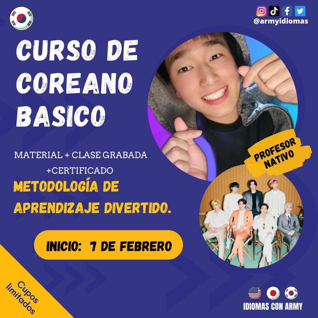 ArmyIdiomas's tweet photo. Ingresa al grupo para obtener información 
https://t.co/0xg9WHB6IQ https://t.co/36JzoYXYNw