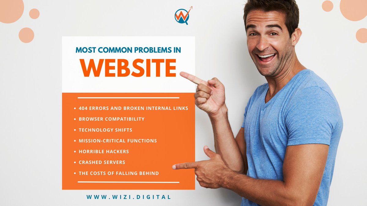 Most Common Problems in Website

#wizidigital #website #webdesign #websiteproblem #digitalmarketing #webdevelopment #webdesigner