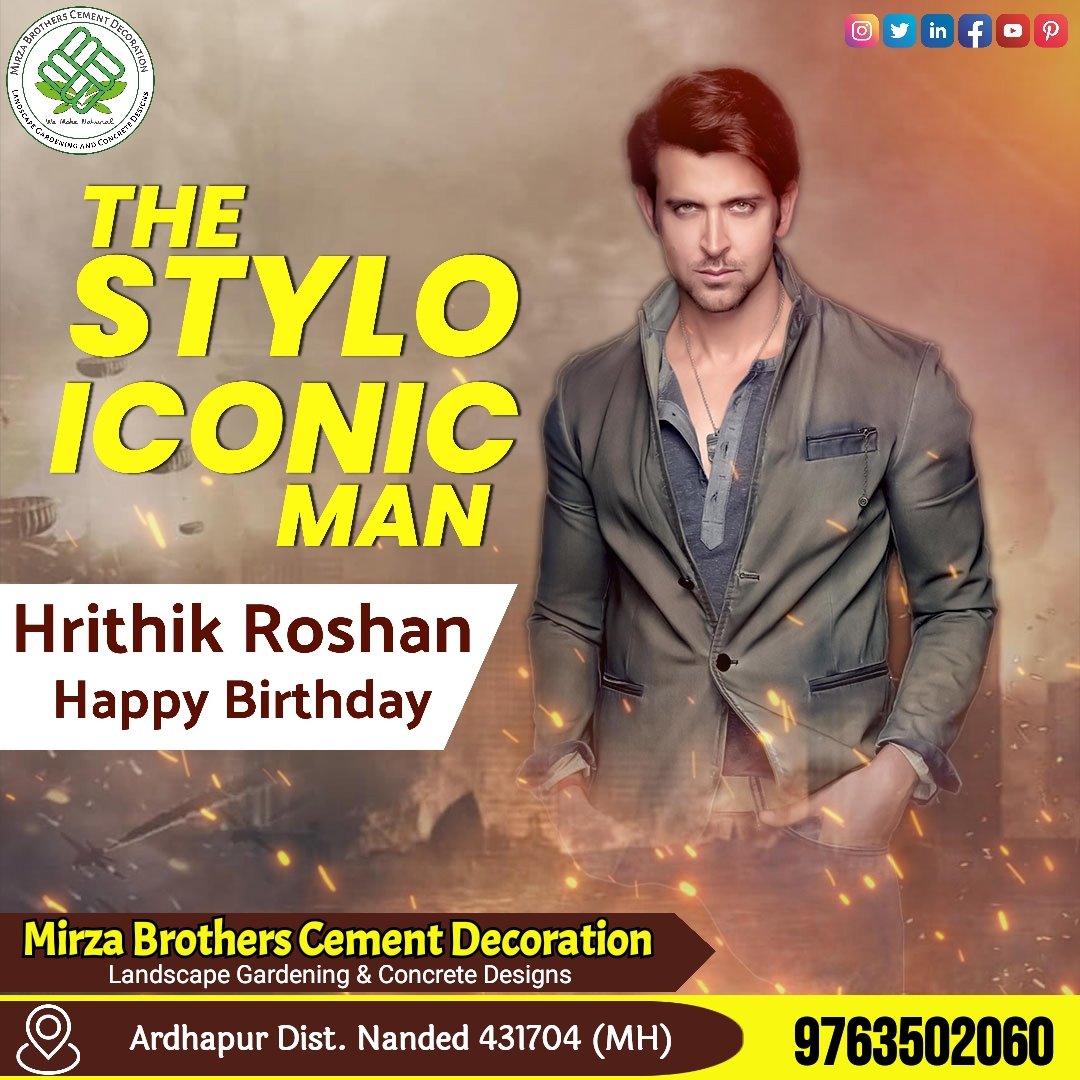 Happy Birthday Hrithik Roshan     