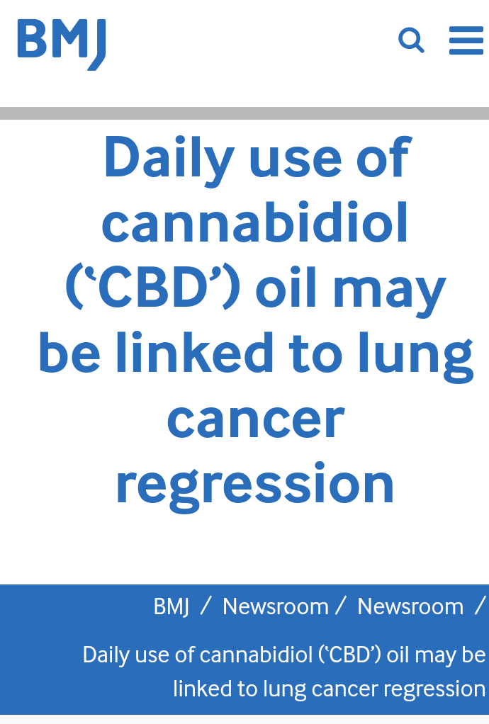 jacquesenboit's tweet photo. @LoveTacosNBeer @kryzia_marie Thanks for sharing your mom's successful use of CBD oil to shrink brain tumour. Found on BMJ another single case report that an 80 yo woman shrank her non-small lung cancer tumor : https://t.co/Is7cQNX8Gr