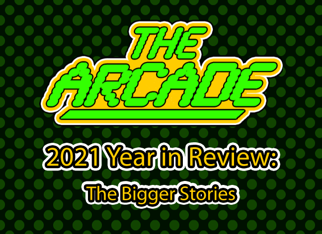thearcadeshow's tweet photo. Hey gang!

We're happy that we can all be together again and we bring you a gift for this new year: a new episode!  Hear our look back on some of the bigger stories from the past 12 months.

So get back in the swing of things and start listening today!

https://t.co/sKGbi9XO3z https://t.co/zLA05mqMwj