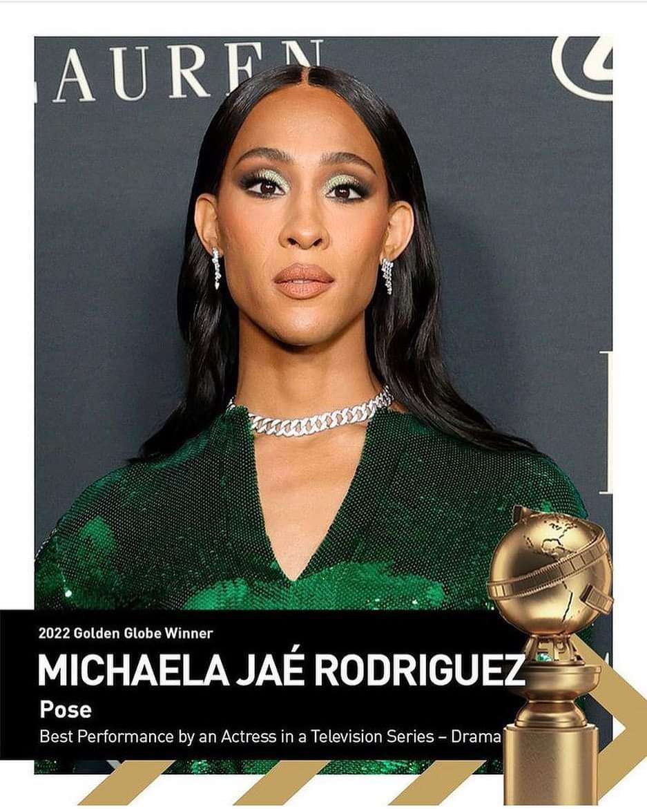 JDiazCalderon's tweet photo. #HistoriaTrans #TransHistory 🔥🏳️‍⚧️ @MjRodriguez7 se convierte en la primera mujer trans en ganar un #GloboDeOro #GoldenGlobes Obtuvo el de Mejor Actriz en un Drama de Televisión por su actuación de #BlancaEvagelista en de la serie @PoseOnFX #AquíEstáLaResistenciaTrans https://t.co/46RBsOAnfV