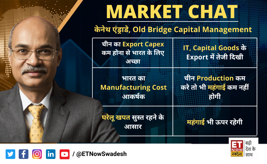 ETNowSwadesh's tweet photo. @nikunjdalmia @MihirP_Bhatt @Ajaya_buddy @uppal_priyankaa #MarketChat | Old Bridge Capital Management के Founder &amp; CIO, केनेथ एंड्राडे से #Exclusive बातचीत की बड़ी बातें👇

#MarketWithSwadesh #SwadeshExclusive #KennethAndrade https://t.co/zWzMhNlSZ8