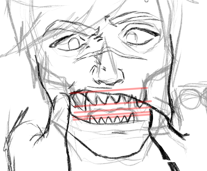 drawrham's tweet photo. I can't stop thinking about Sett [Settrigh] League of Legends' Teeth https://t.co/0nLYTLkjun