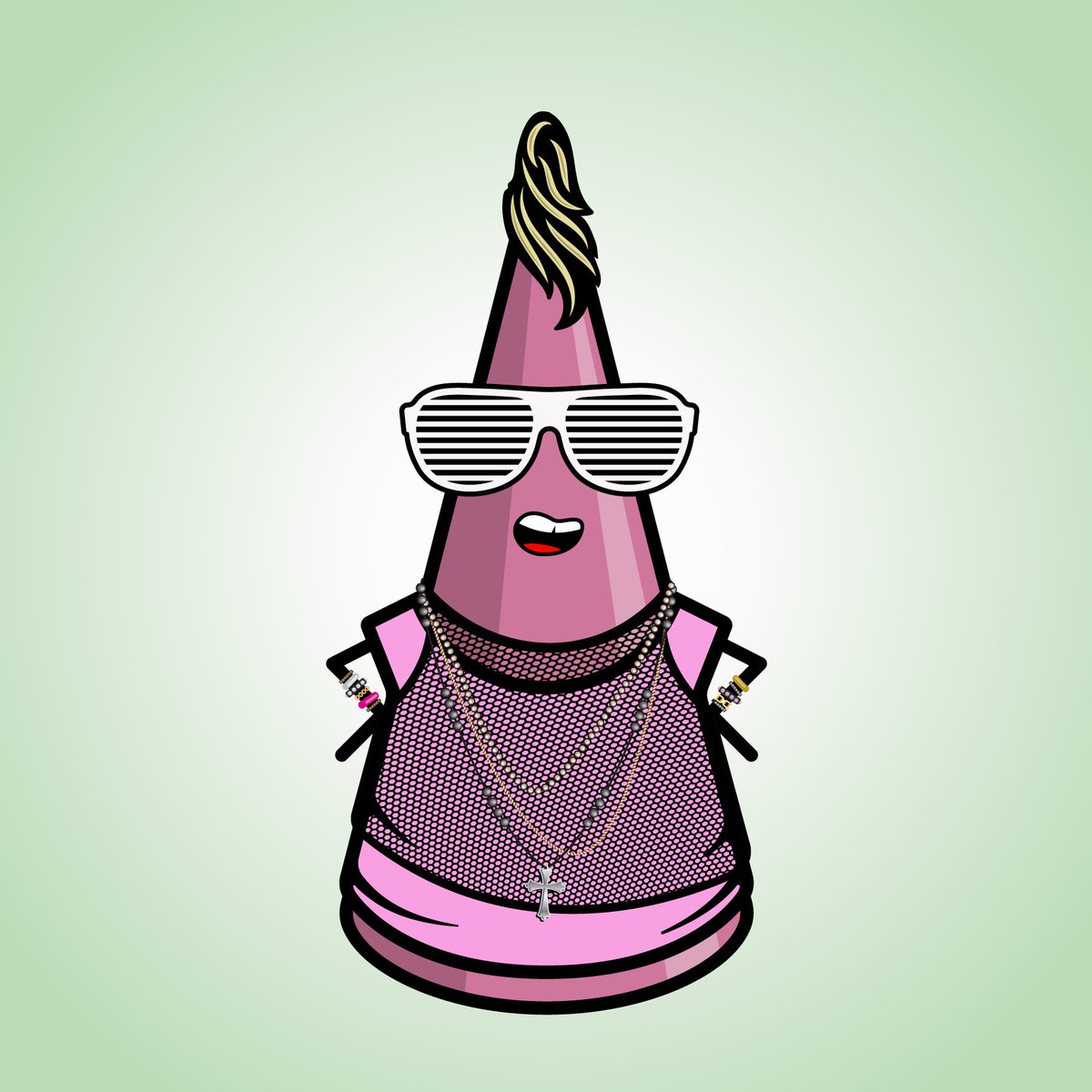 dommoreci23's tweet photo. Almost done with all the art for our @CryptoCones_NFT project. Just added several new #retrosphere trait sets! On track to up with over 120 hand-drawn individual traits and almost 200 overall #NFTCommumity #NFTartists #nftcollectors https://t.co/p5hCdalGX0