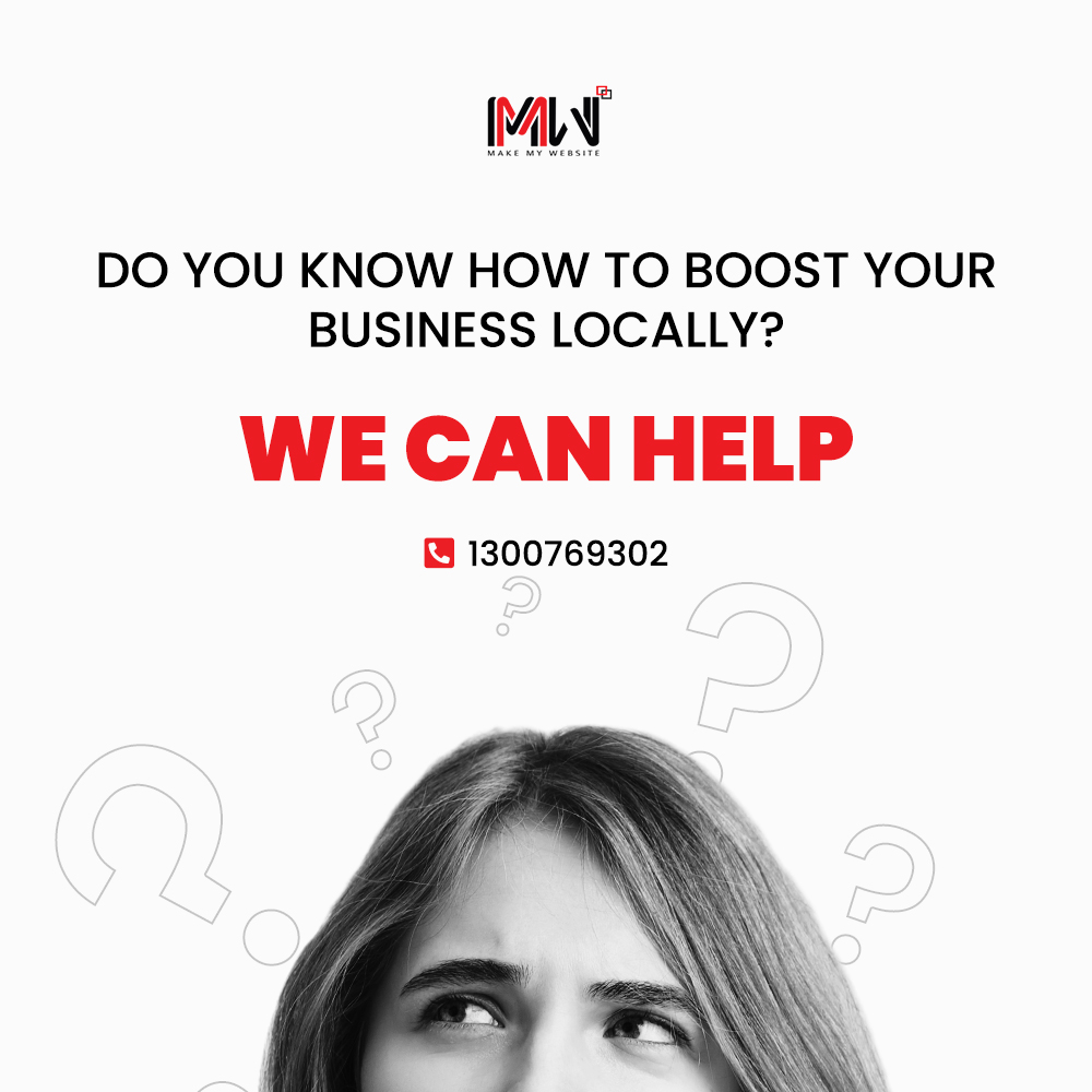 makemywebsite16's tweet photo. Australia is all about supporting local businesses! Hence, if you are looking to boost your business locally,  our in-house team of experts can help! Call us today - 1300 769 302.
#MakeMyWebsite #BusinessPromotion #SEO #LocalSEO #Marketing #DigitalMarketing #WebDesignMelbourne https://t.co/M19SN4SHcK