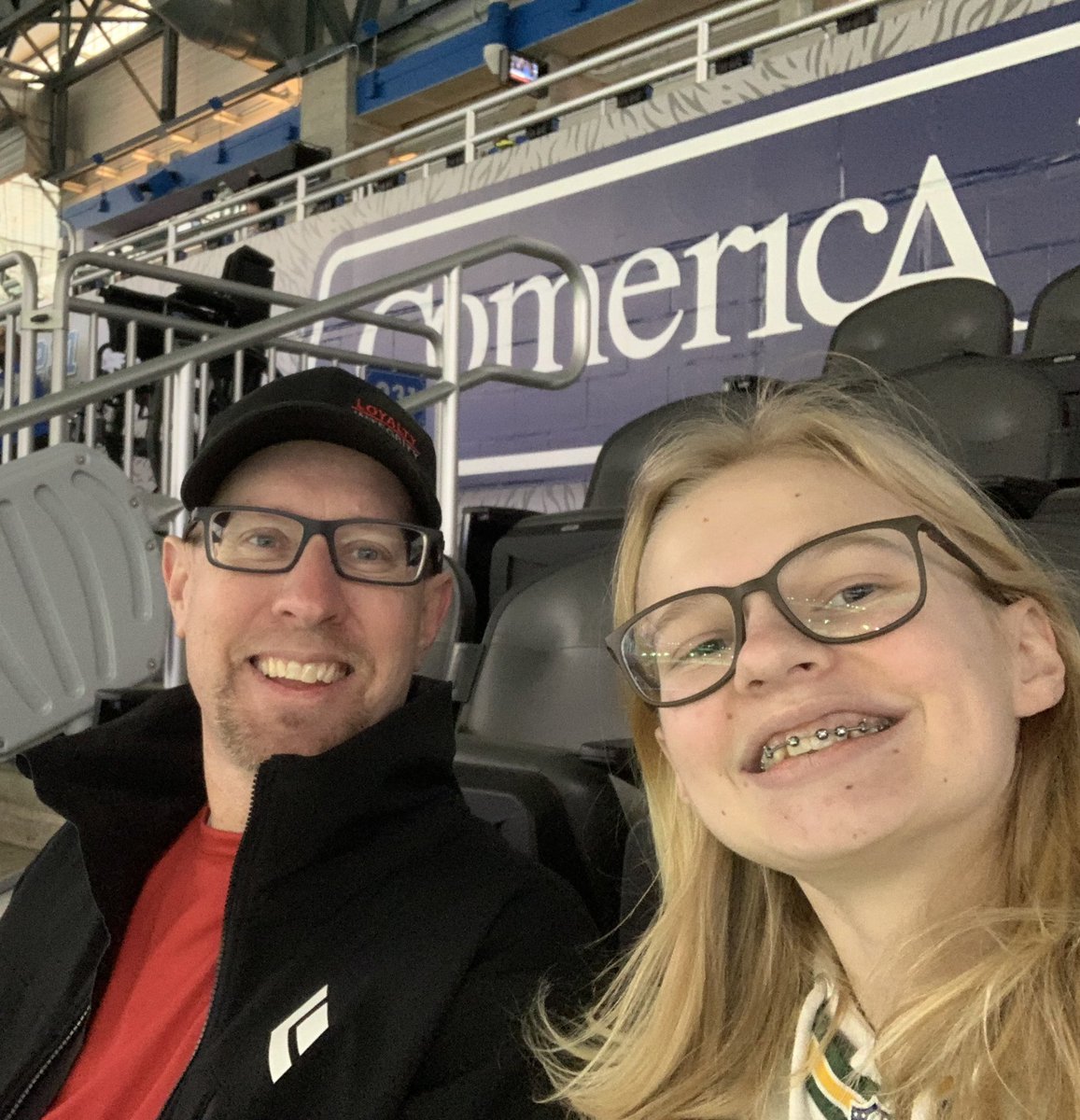 JillKoenigs's tweet photo. Three months later, Maddie is finally receiving her sweet 16th birthday present. Some girls ask for jewelry or clothes, but our Maddie asked to go to a Packers game. Thom chose the last regular season game in Detroit mainly because it’s in a dome. 😂 https://t.co/bGNaSgooiQ
