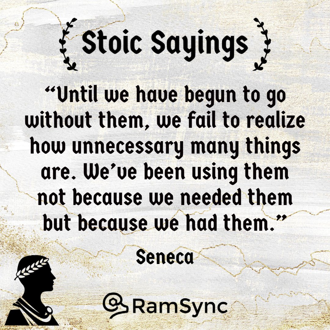 If you are regularly exposed to something you have built a habit around, it will be difficult to change that habit.  Remove those things and start building your own better habits! 

#stoics #stoicism #habits #resolutions #routines #minimalism